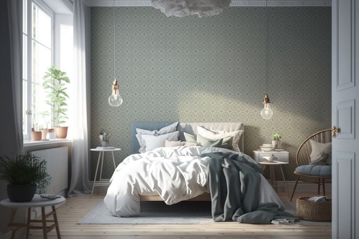 Slika Adara Tile Pear Gray and Blue - 1036301-03